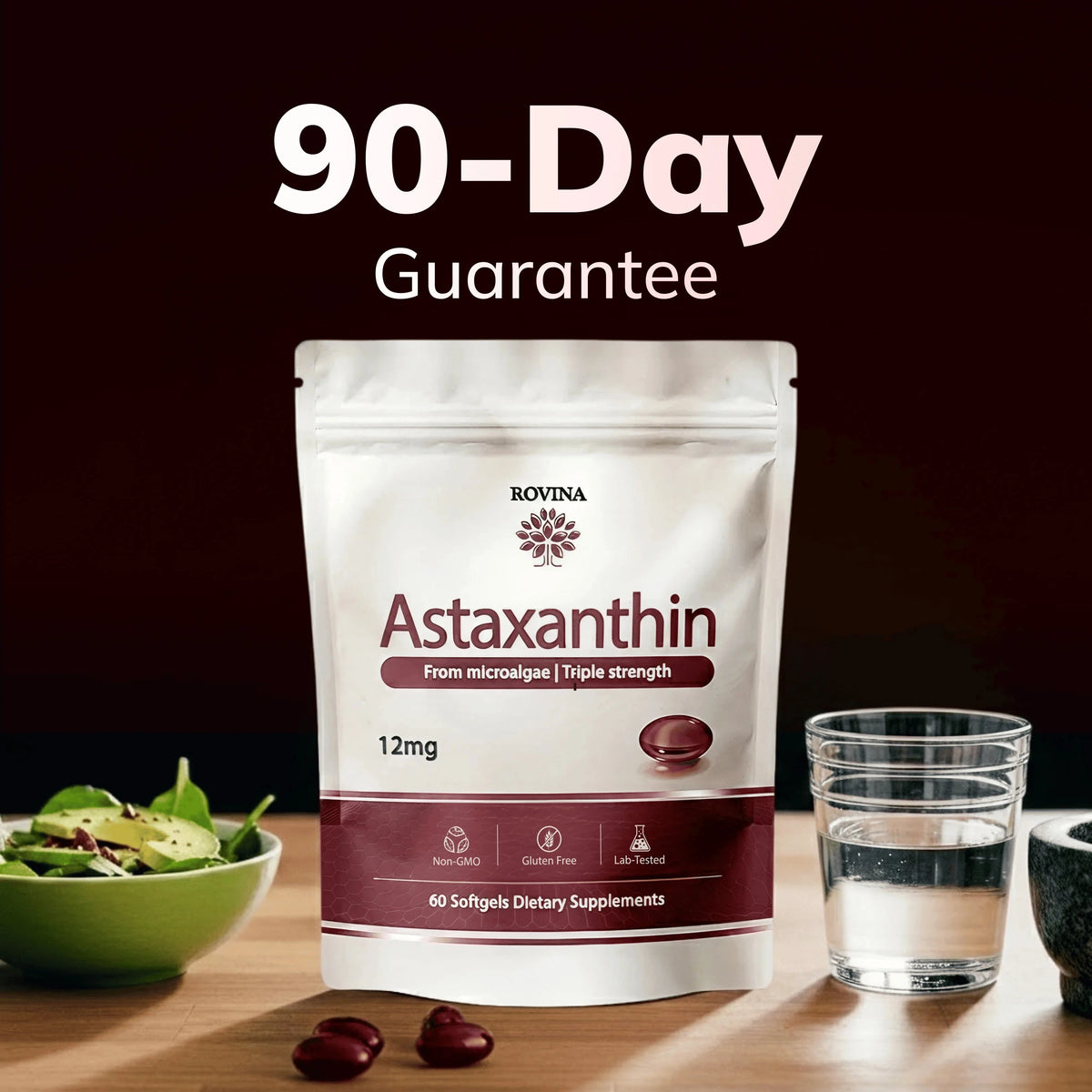 Rovina Astaxanthin · Kidney & Whole-Body Support
