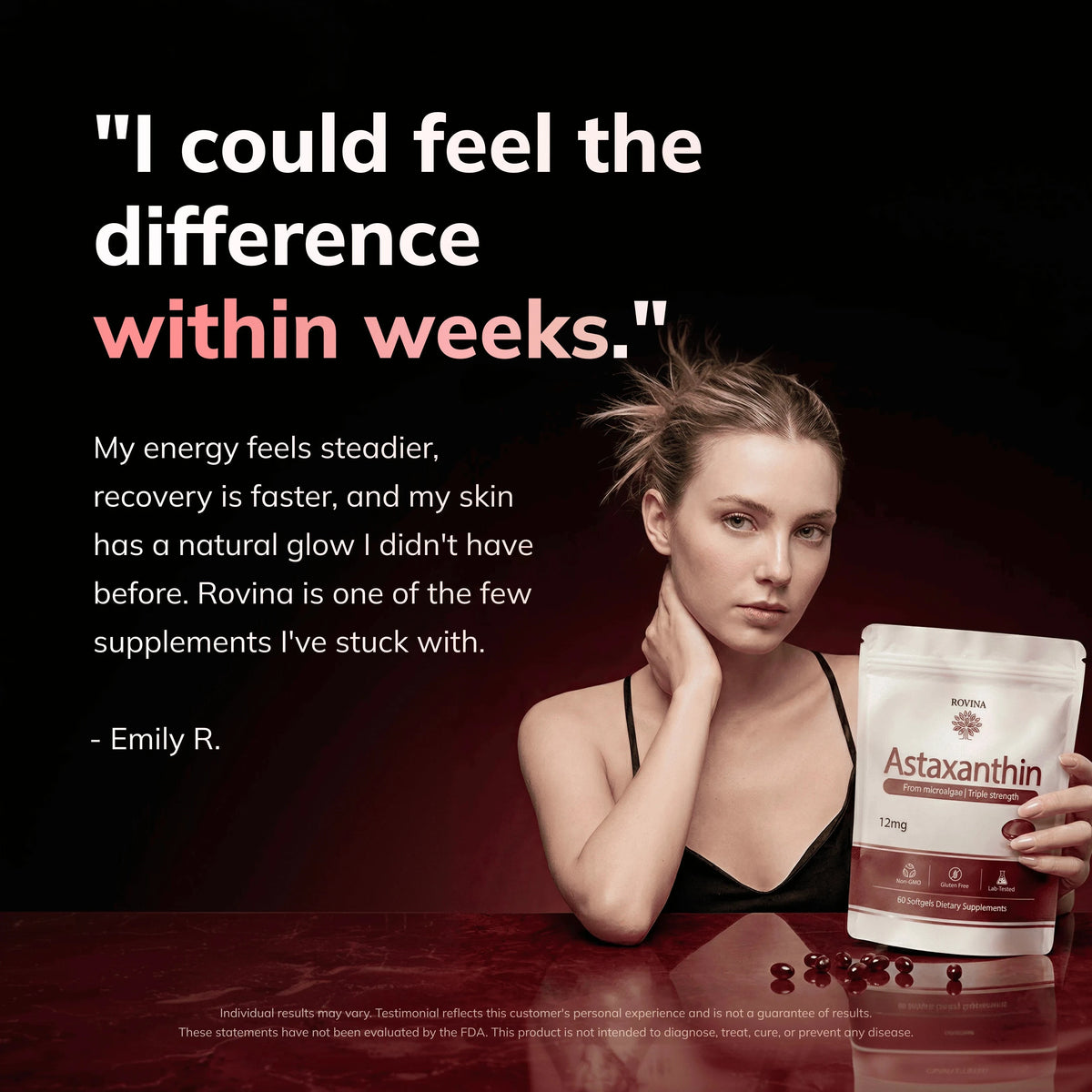 Rovina Astaxanthin · Kidney & Whole-Body Support